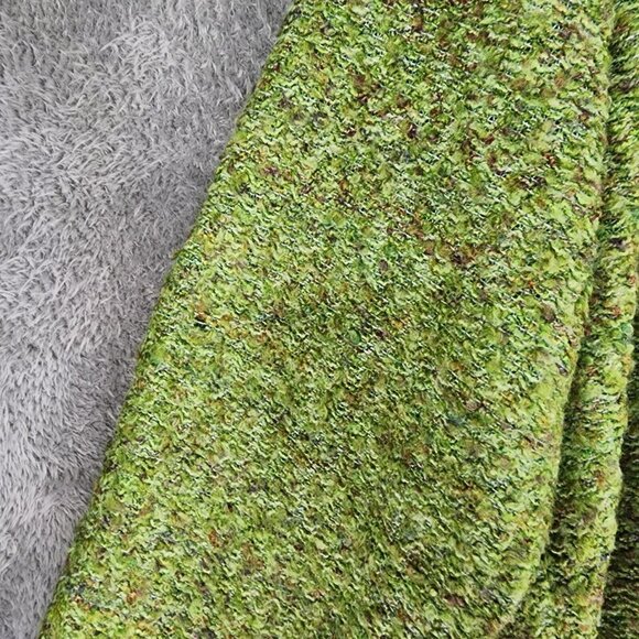 Democracy Jacket Womens 1X Green Button Front Long Sleeve 90s Y2k Vintage Coat - Picture 11 of 13